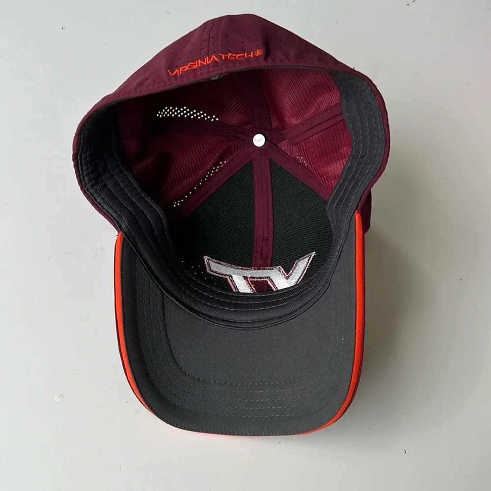 Northwest Virginia Tech VT Hokies Backpack/hat cap Maroon Orange Bundle NCAA